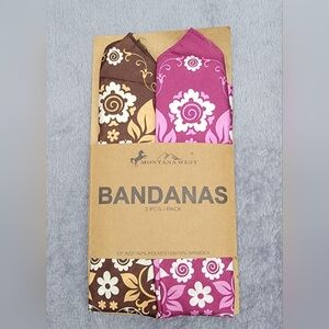 Montana West women's 2-pk bandanas
